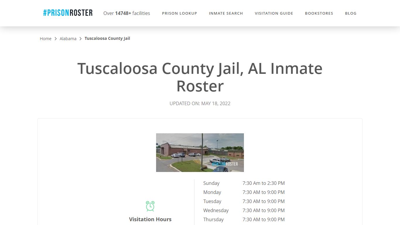 Tuscaloosa County Jail, AL Inmate Roster - Prisonroster